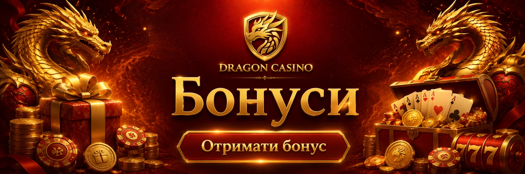 Бонуси Drakon Casino — акції для гравців